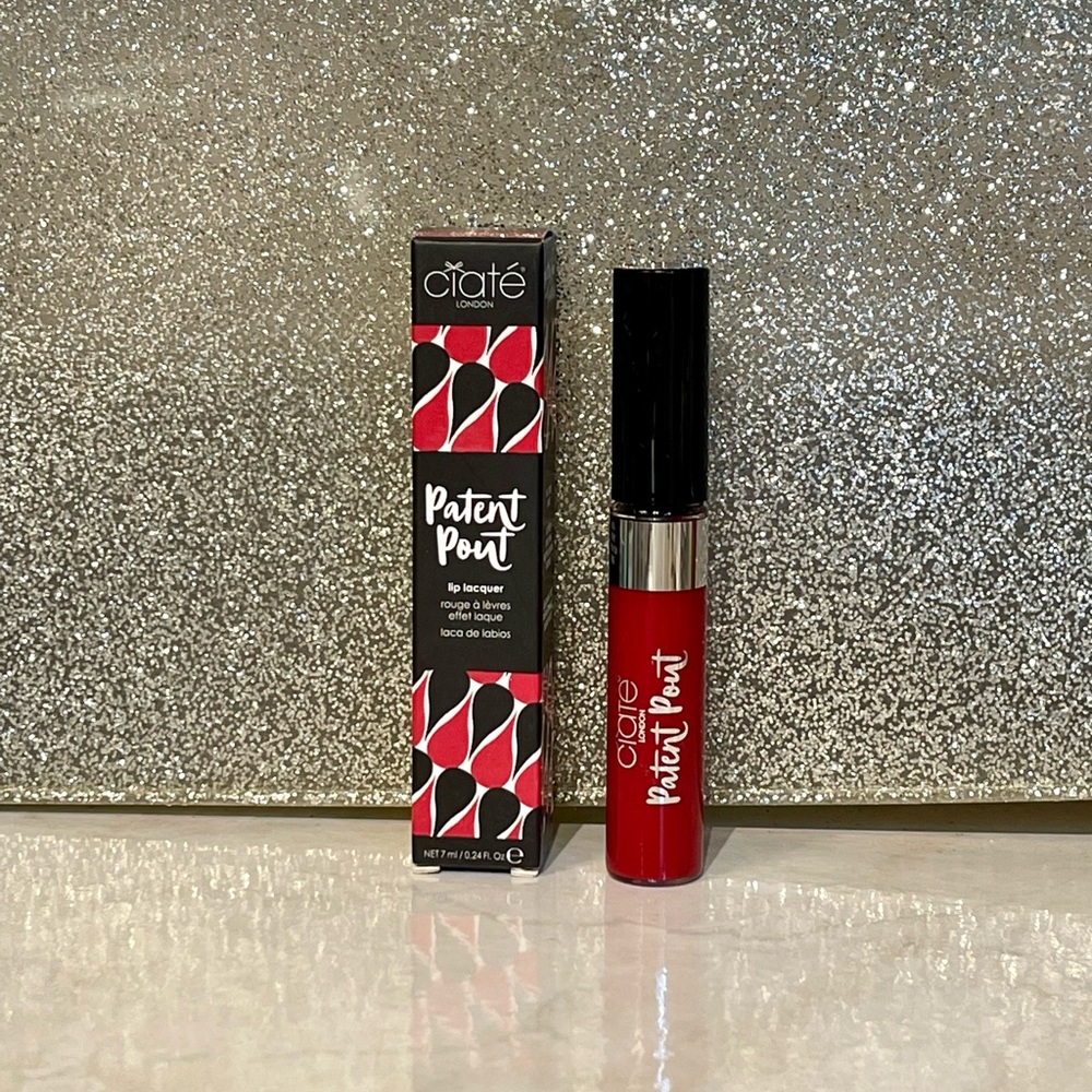 5 for $25 item 🌺 Ciate London Patent Pout Lip Lacquer in Bombshell